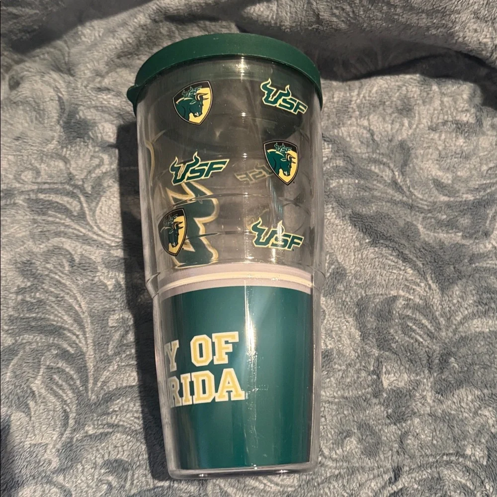 Tervis tumbler 24 oz USF BULLS University of South FL